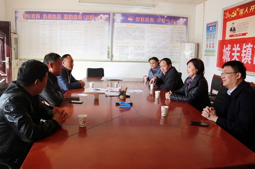图为调研现场 图为调研现场
