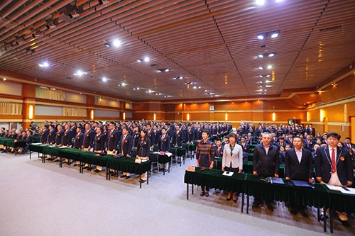 图为第三届亚残运会中国体育代表团动员大会现场 图为第三届亚残运会中国体育代表团动员大会现场