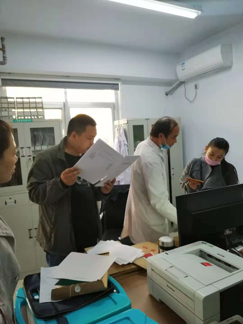 图为检查督导现场1 图为检查督导现场1