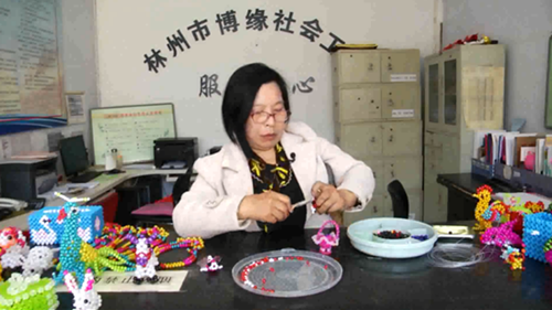 图为精心录制小吃培训线上学习视频 图为精心录制小吃培训线上学习视频