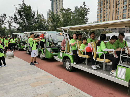 图为焦作市残联举办“参与特奥 促进健康” 第十四次全国特奥日亲子运动会 图为焦作市残联举办“参与特奥 促进健康” 第十四次全国特奥日亲子运动会